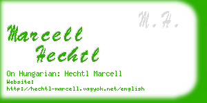 marcell hechtl business card